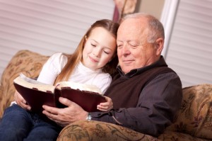 GrandpaGranddaughter How To Share The Gospel WIth Family