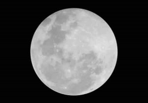 I stated that the moon would be dark, pitch black in fact, if it were not for the sun. The moon is beautiful only because the sun shines on it.