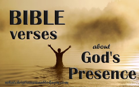 on strength god's kjv verses bible Bible 7 Awesome Presence Verses Godâ€™s About